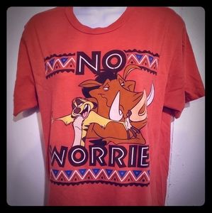 Disney Lion King No Worries Disney T-Shirt M